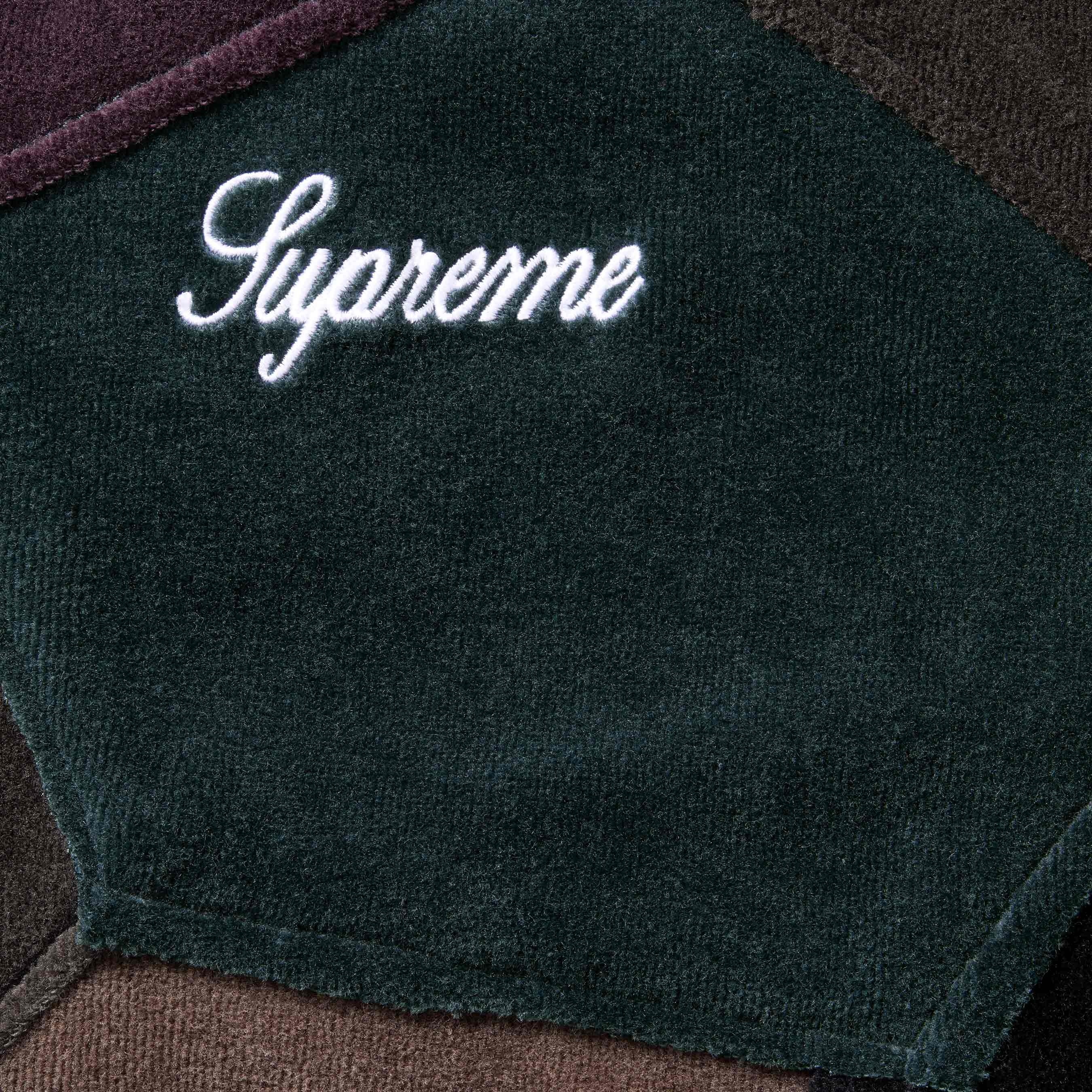 Patchwork Velour Track Jacket view 16